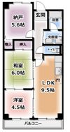 フレアコートコスモの間取り画像