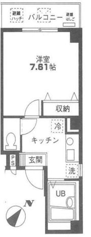 八丁掘松本ビルの間取り画像