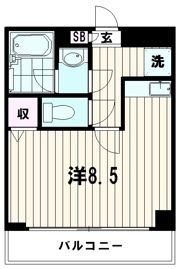 ロイヤルバーロンの間取り画像