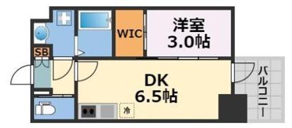セレニテ堺筋本町リアンの間取り画像