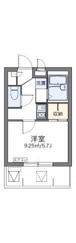 レオパレスBAYSIDE 那覇の間取り画像
