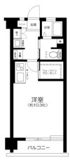 パラシオン恵比寿の間取り画像