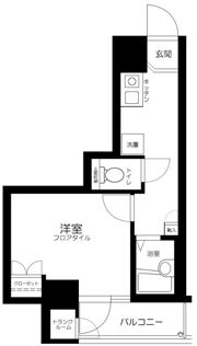 アーバイル池袋EASTの間取り画像