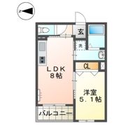 アウローラ本郷町の間取り画像