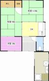磐田市福田戸建ての間取り画像