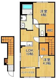 ソランジュの間取り画像