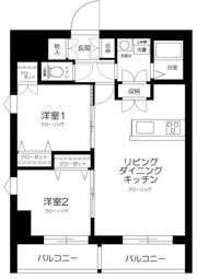 ROXIS日暮里の間取り画像