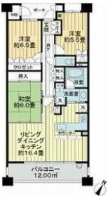 ガーデンヒルズ揚羽町 ガーデンコートの間取り画像