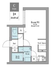 LEGALAND小石川5丁目の間取り画像