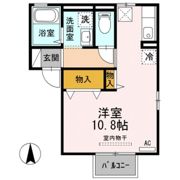 眠兎の間取り画像