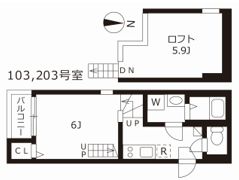 ハーモニーテラス石田町の間取り画像