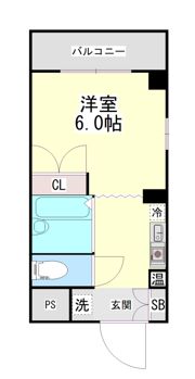 ロジュマン六甲の間取り画像