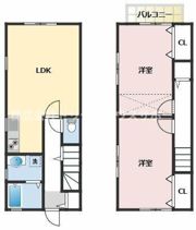 ＊湘南山手テラスハウスⅡの間取り画像