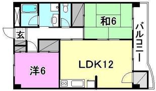 辻町グランドハイツの間取り画像