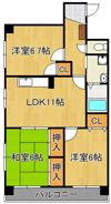 エクセル青葉台IIの間取り画像