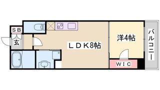 ブエナビスタ神戸駅前の間取り画像