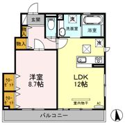 C'est la vie Ⅰの間取り画像