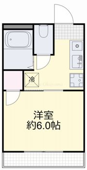 富田ハイツの間取り画像