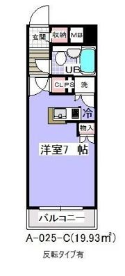 アンダルシア市川（A－025）の間取り画像
