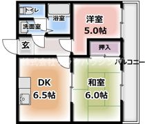ケイプラザ金田の間取り画像