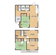 牛久町貸家の間取り画像