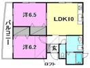 ハイムフォースの間取り画像
