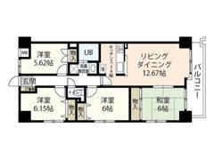 ホウライツルビルの間取り画像