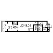 ART Tennoujiの間取り画像