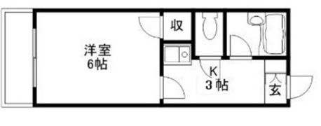 クレスト古市橋の間取り画像
