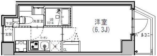 S－RESIDENCE成増CLAIRの間取り画像
