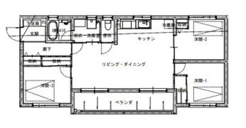 サウスウィンドⅢの間取り画像