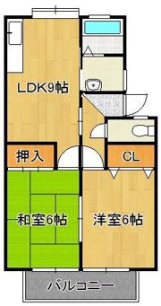 コーポ豊栄2の間取り画像