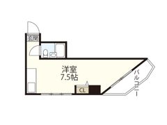 第6シモビルの間取り画像