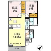 グランペーシュの間取り画像