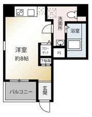 アトレ天王町の間取り画像