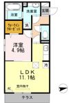 グランドソレイユ荒尾の間取り画像