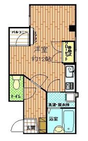 パラシオン平和台の間取り画像