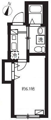 ブランドール坂下三丁目の間取り画像