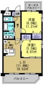 Hanaleiの間取り画像