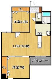 KSK中須コアプレイスの間取り画像