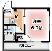 シャルマン南野の間取り画像