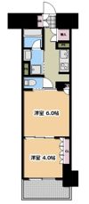 ブランズ大阪本町の間取り画像
