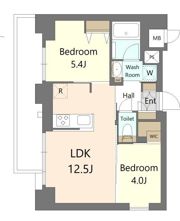 S-RESIDENCE王子enableの間取り画像