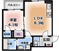 girasol kadomaの間取り画像