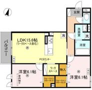 La Maison 高羽町の間取り画像