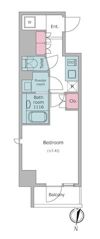 ドゥーエ日暮里の間取り画像