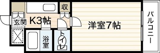 新庄パークビルの間取り画像