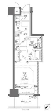 ZOOM日本橋馬喰町の間取り画像