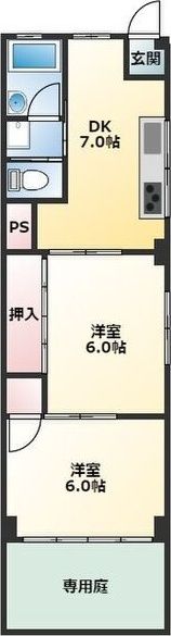 サンコーポ栄の間取り画像