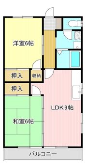 ニューブリッジハイツの間取り画像